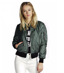 European Style Retro Bomber Jacket