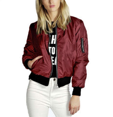 European Style Retro Bomber Jacket