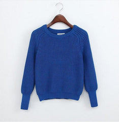 Damen Pullover Casual Long Sleeve