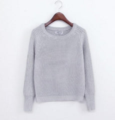 Damen Pullover Casual Long Sleeve