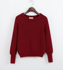 Damen Pullover Casual Long Sleeve