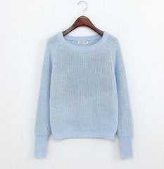 Damen Pullover Casual Long Sleeve