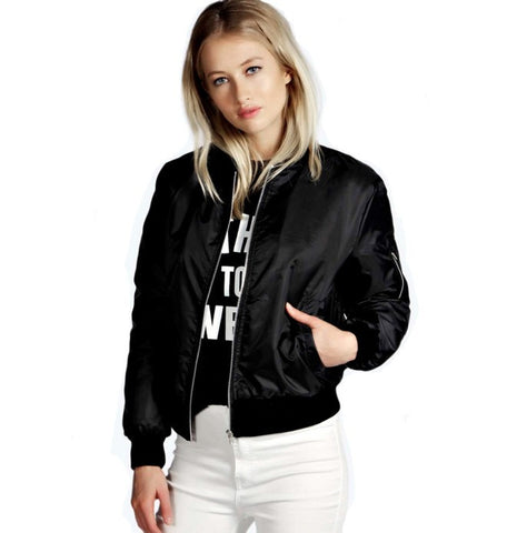 European Style Retro Bomber Jacket