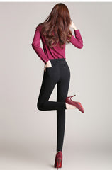 Elastic Waist Skinny Jeans