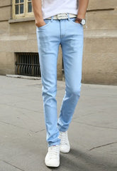  Men's Casual Stretch Skinny Jeans 