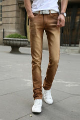  Men's Casual Stretch Skinny Jeans 