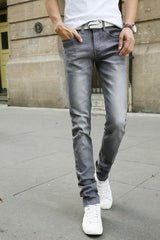  Men's Casual Stretch Skinny Jeans 