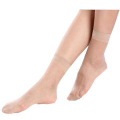  Crystal Transparent Silk Socks