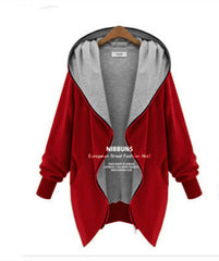 Women Autumn Casual Hooded Thin Jacket