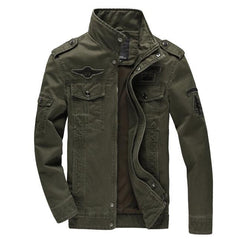 Military Plus Size Jacket