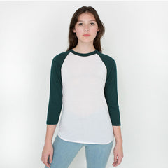 American Apparel Women's T shirt Patchwork Tee