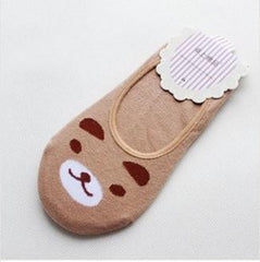 Cartoon Animal Print Women's Socks