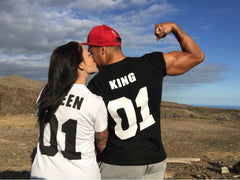 Valentine Shirts King Queen For Couples