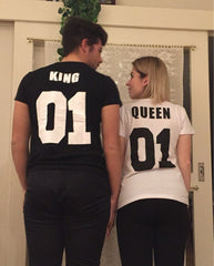 Valentine Shirts King Queen For Couples