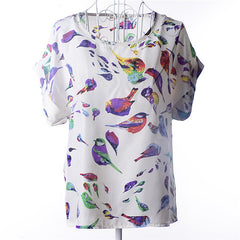 Summer Fashion Print Camisetas