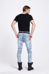 Men's Skinny Rock Ripped Jeans