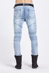 Men's Skinny Rock Ripped Jeans