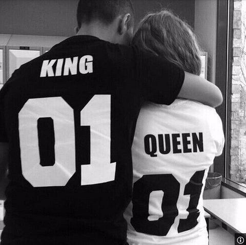 Valentine Shirts King Queen For Couples