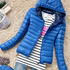 Hooded Women Slim Padded Jacket