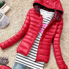 Hooded Women Slim Padded Jacket