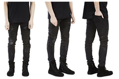 Men's Skinny Rock Ripped Jeans